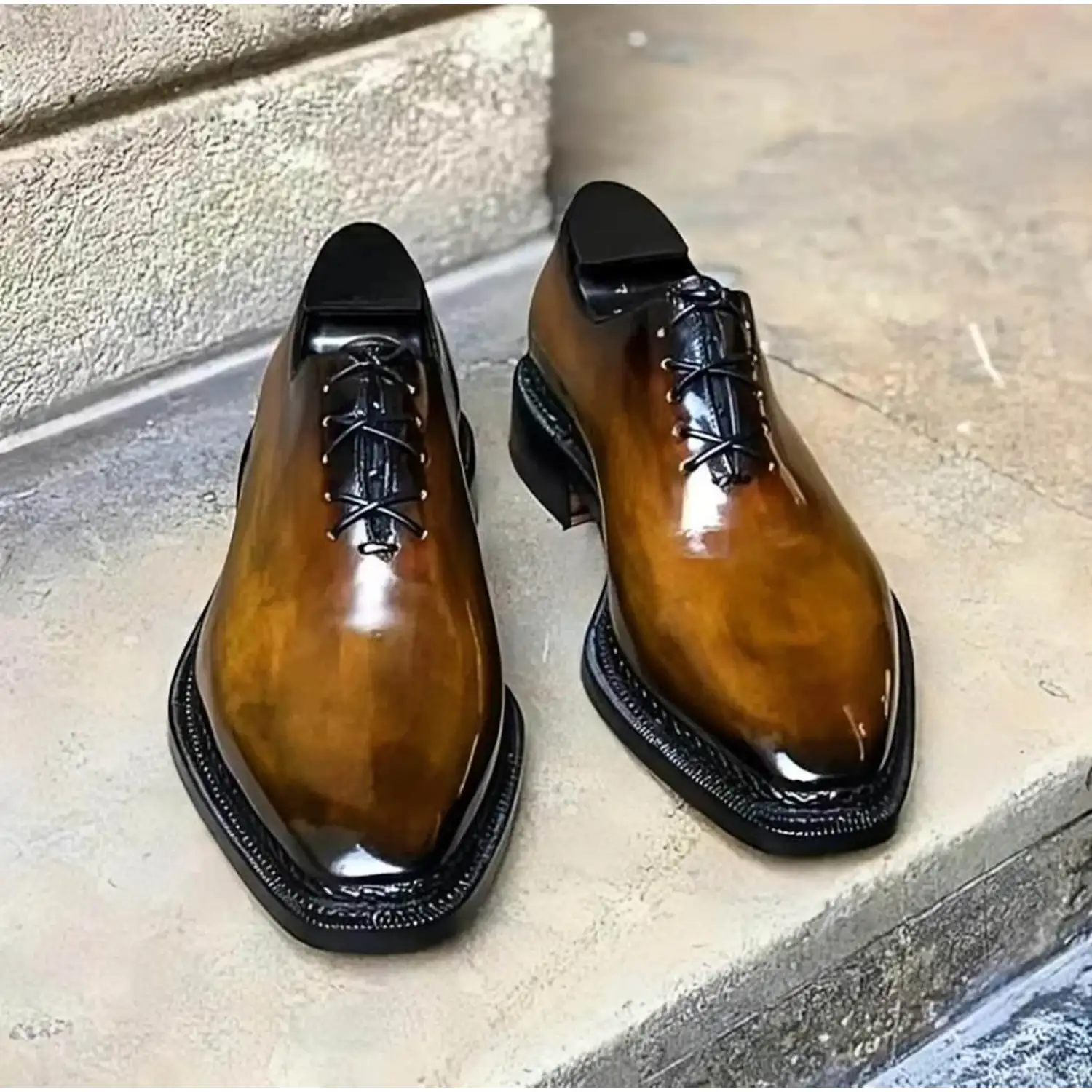 Premium Quality Wingtip Brogue Oxford Dress Formal Shoes for Men