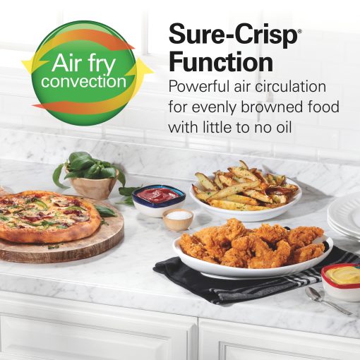 Hamilton Beach Sure-Crisp 4 Slice Air Fryer Toaster Oven - Image 3
