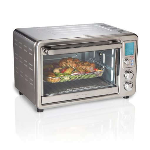 Hamilton Beach Sure-Crisp Digital Air Fryer Toaster Oven with Rotisserie - 9' x 12' - Image 2