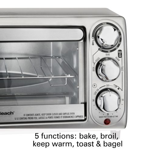 Hamilton Beach&reg 4 Slice Toaster Oven - Image 3