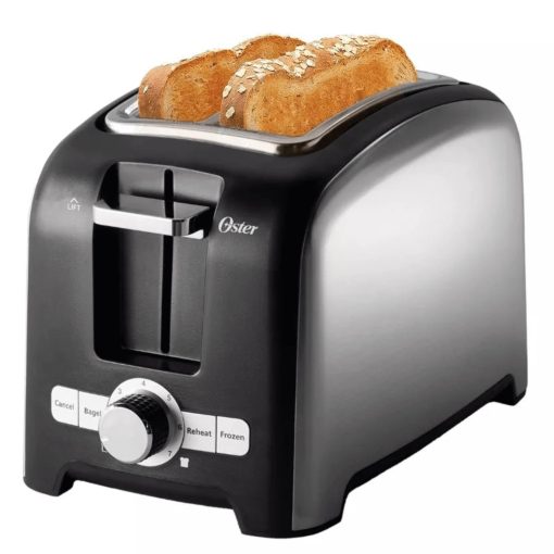 Oster 2-Slice Wide-Slot Cool-Touch Full Feature Toaster - Image 2