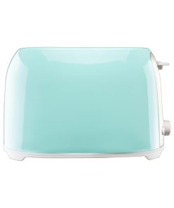 Vintage 2-Slice Cool Touch Extra Wide Slot Toaster in Turquoise