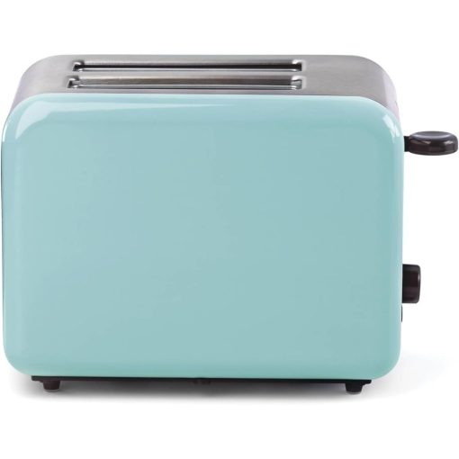 Kate Spade New York Good Taste Turquoise Enamel 2-Slice Toaster, Turquoise - Image 3