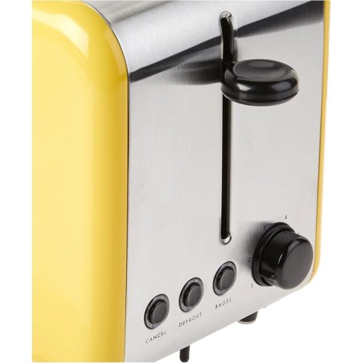 Kate Spade New York Good Taste Enamel 2-Slice Toaster, Yellow