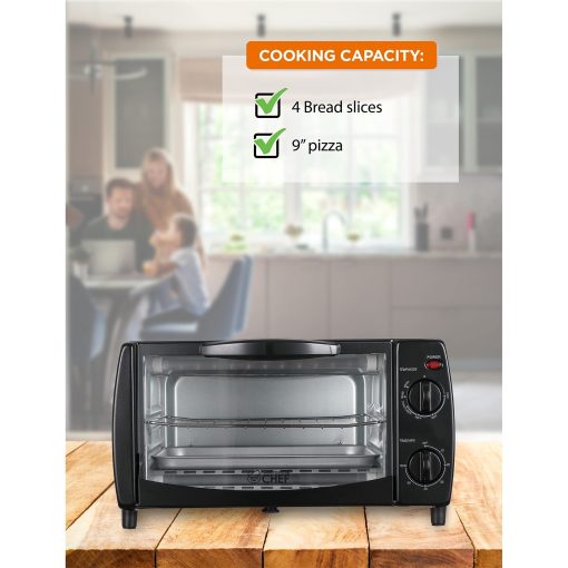 10L 4 Slice Mechanical Toaster Oven - Image 4