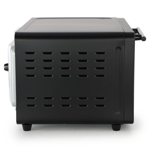Counter Top Compact 9L Electric Toaster Oven with Rack in Black - Image 5