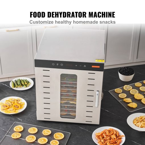Food Dehydrator Machine for Jerky, Herb, Meat, Beef, Fruit ETL Listed - Image 5