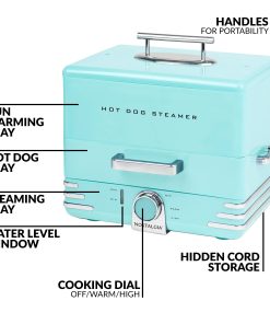 Nostalgia Hot Dog Steamer