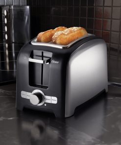 2 Slice Extra-Wide Slot Toaster in Brushed Stainless Steel