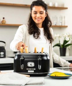 Retro 4 Slice Toaster - 13.8 x 11in