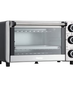 Danby 0.4 cu ft/12L 4 Slice Countertop Toaster Oven in Stainless Steel