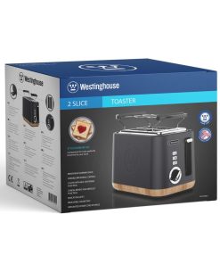 Westinghouse - 2 Slice Toaster - Faux Wood Series