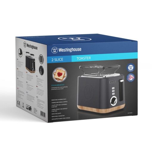 Westinghouse - 2 Slice Toaster - Faux Wood Series