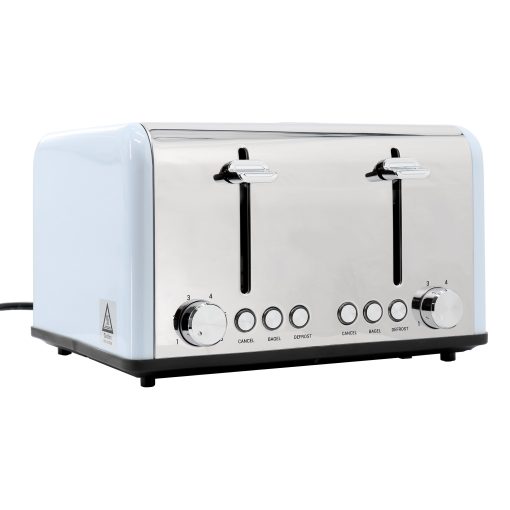 Redmond 4-Slice Extra Wide Slot 1650W Stainless Steel Toaster - 4"W - Image 2