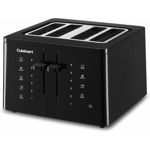 Cuisinart CPT-T40P1 4-Slice Touchscreen Toaster, Black, - Image 3