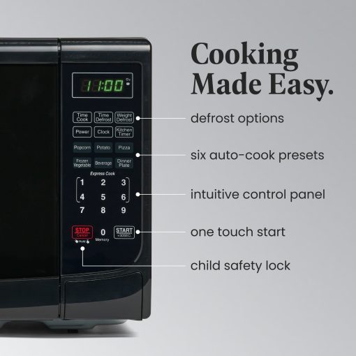 Farberware Classic 0.7 Cu. Ft 700-Watt Microwave Oven - Image 4