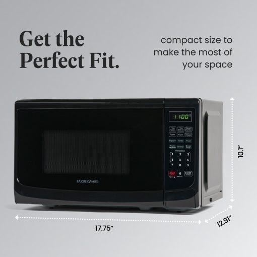 Farberware Classic 0.7 Cu. Ft 700-Watt Microwave Oven - Image 5
