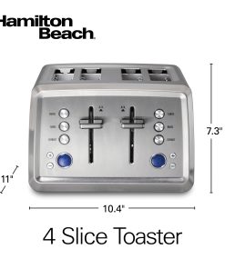 Hamilton Beach Digital 4 Slice Toaster