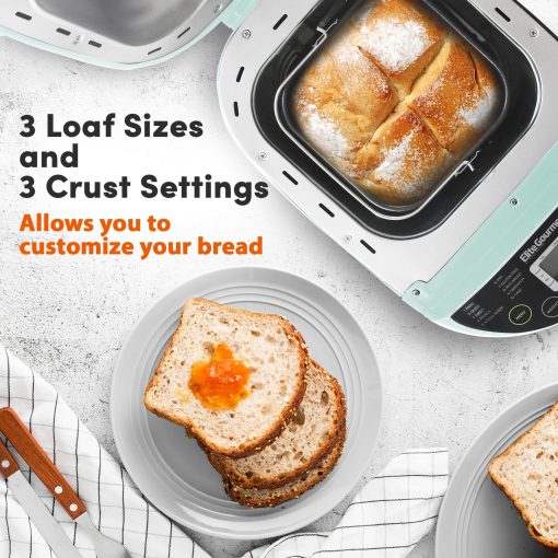 Elite Gourmet 2lb Programmable Bread Maker - Image 4