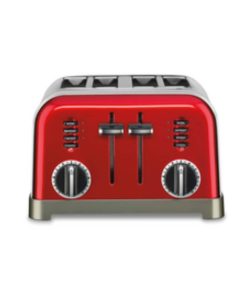 4-Slice Metal Classic Toaster (Metallic Red)