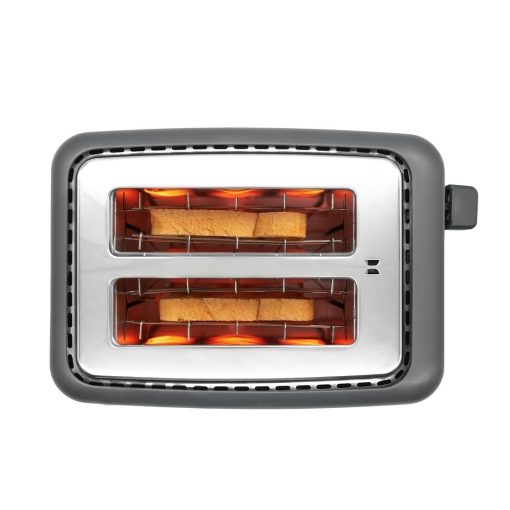 Livwell Touch IQ Matte Grey 2-Slice Toaster - Image 4