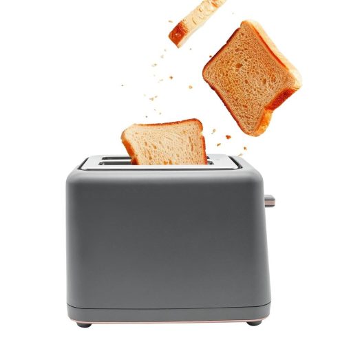 Livwell Touch IQ Matte Grey 2-Slice Toaster - Image 5