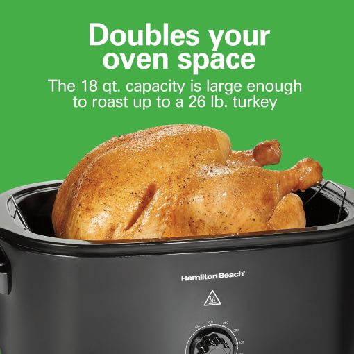 Hamilton Beach 20 Quart Electric Roaster Oven - Image 3