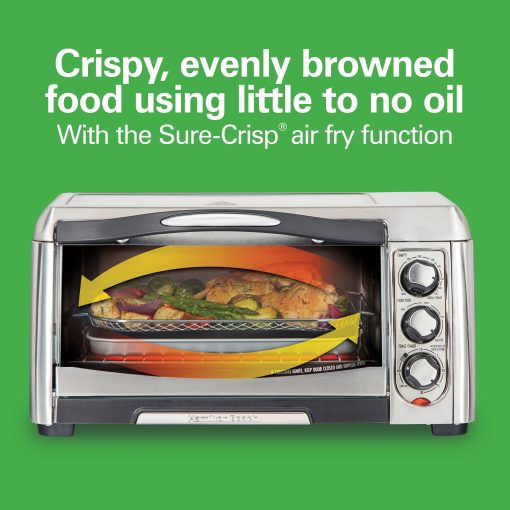 Hamilton Beach Sure-Crisp 6-Slice Air Fryer Toaster Oven - Image 3
