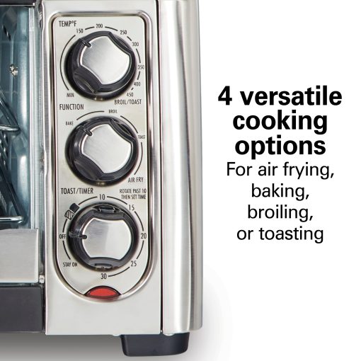 Hamilton Beach Sure-Crisp 6-Slice Air Fryer Toaster Oven - Image 4