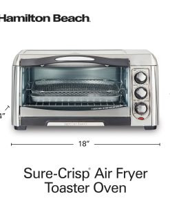 Hamilton Beach Sure-Crisp 6-Slice Air Fryer Toaster Oven