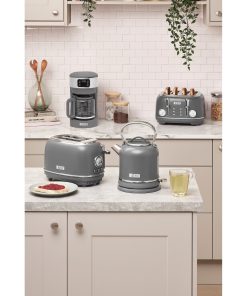 HADEN Chelsea 4 Slice Toaster Wide Slot with Removable Crumb Tray and Control Settings