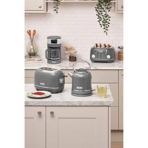 HADEN Chelsea 4 Slice Toaster Wide Slot with Removable Crumb Tray and Control Settings