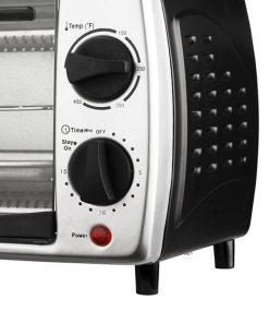 Brentwood 9-LITER (4 SLICE) TOASTER OVEN BROILER (BLACK)