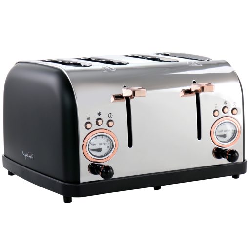 4 Slice Wide Slot Toaster with Variable Browning - Image 2