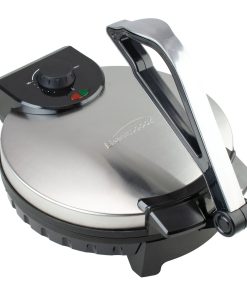Brentwood 12 Inch Stainless Steel Nonstick Electric Tortilla Maker - N/A