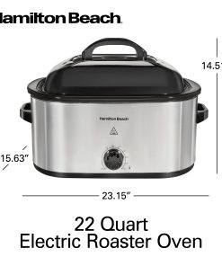 Hamilton Beach 22 Quart Stainless Steel Electric Roaster Oven