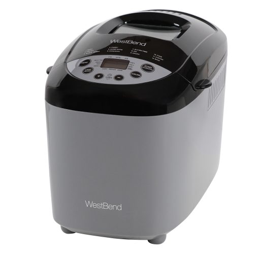 West Bend Hi-Rise Bread Maker with 12 Preset Digital Controls, 3 lb Capacity - Image 2