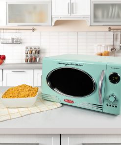 Nostalgia Retro Microwave Oven - .9 Cu. Ft. Aqua