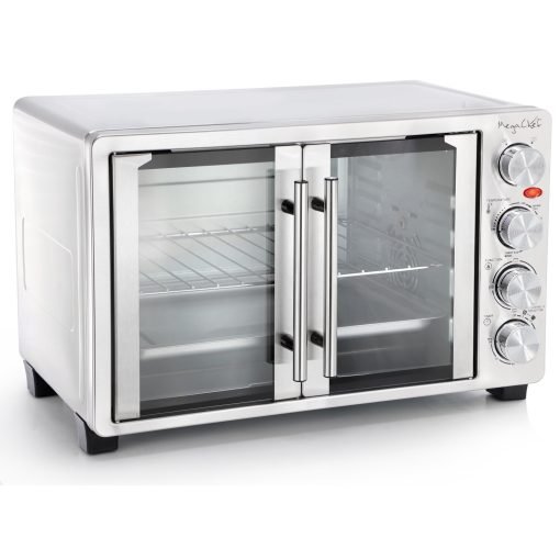 French Door Counter Top Oven and Toaster 30L with Baking Tray and Convection Rack - Image 3