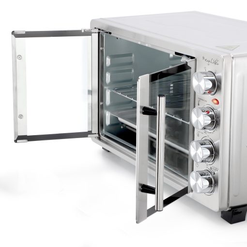 French Door Counter Top Oven and Toaster 30L with Baking Tray and Convection Rack - Image 4