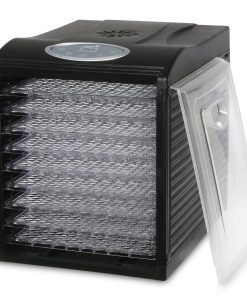 Ivation 600w Electric Food Dehydrator Pro with 9 Drying Trays and Digital Temperature Controls