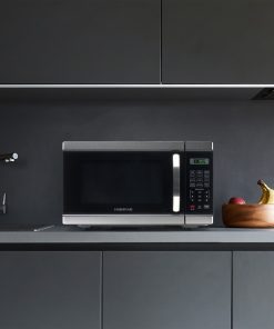 Farberware Professional FMO11AHTBKL 1.1 Cu. Ft. 1000-Watt Microwave Oven, Stainless Steel
