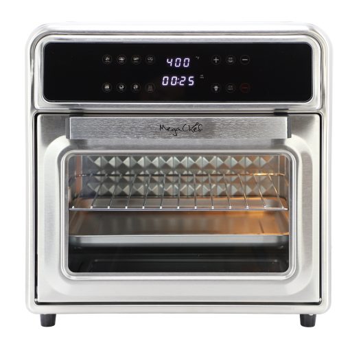Stainless Steel 21.13 Quart Digital Display Electric 8 Preset Air Fryer/Counter Top Oven - Image 3