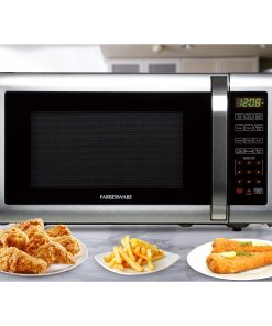 Farberware 1.6 Cu. Ft. Microwave Oven, Brushed Stainless Steel