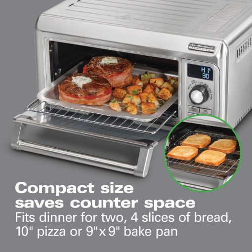Hamilton Beach Professional Sure-Crisp Air Fry Digital Toaster Oven - Image 5