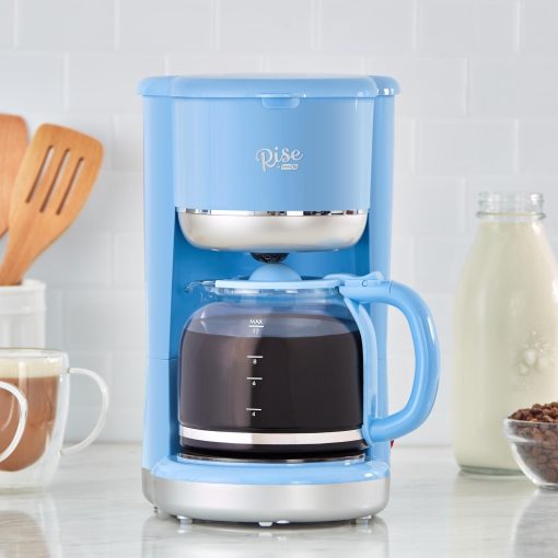 Rise by Dash 10 cups Blue Coffee Maker - Image 5
