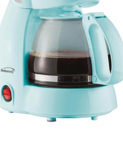 Brentwood 4 Cup 650 Watt Coffee Maker in Blue