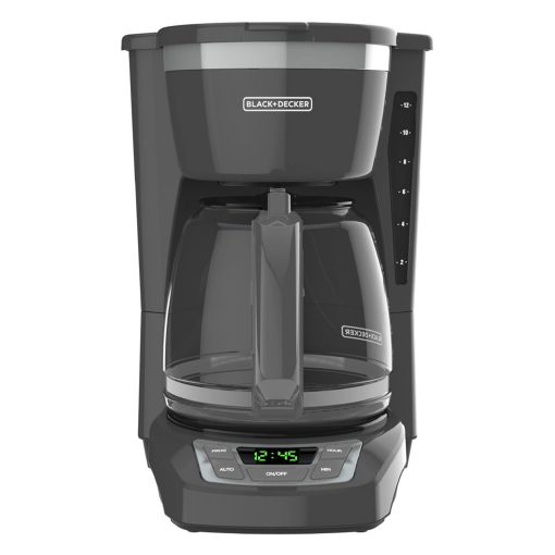 Black and Decker 12 Cup Programmable Coffee Maker in Gray - Image 2