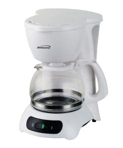 4 Cup Coffee Maker in White