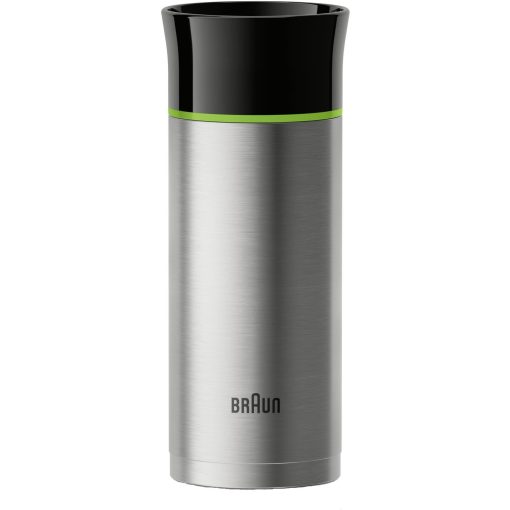 Braun 11-Oz. Double-Wall Thermal Stainless Steel Travel Mug